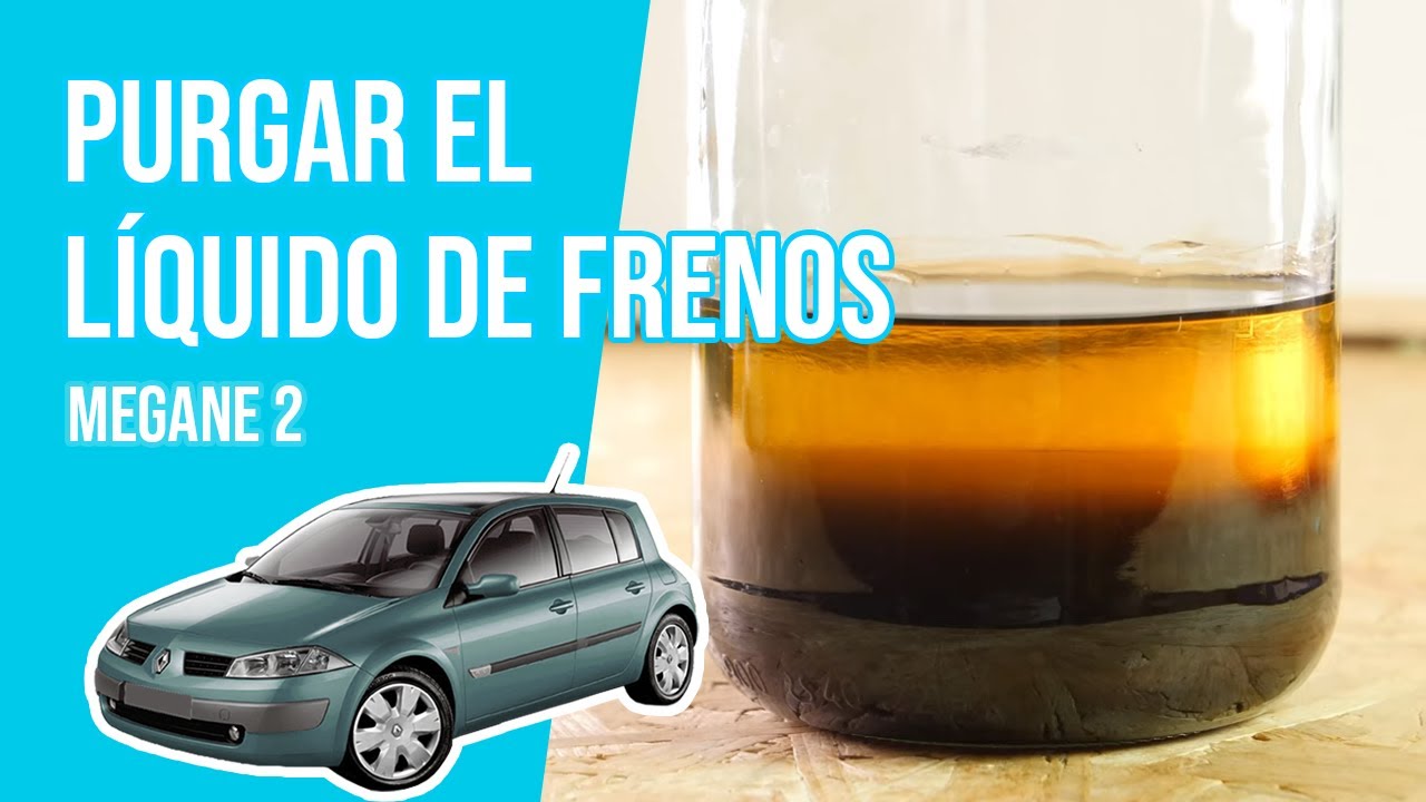Cómo purgar el líquido de frenos Megane 2 🚗