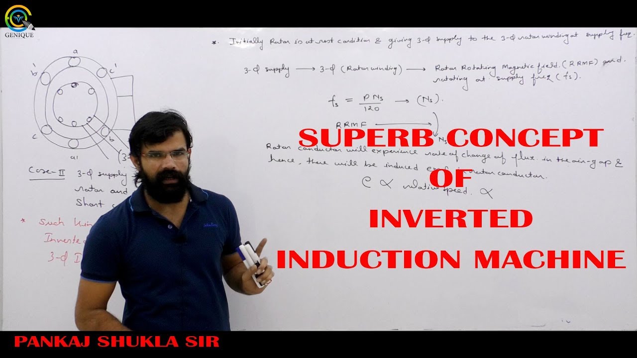 Superb Concept I Inverted Induction Machine I Electrical Machines I GATE 2020