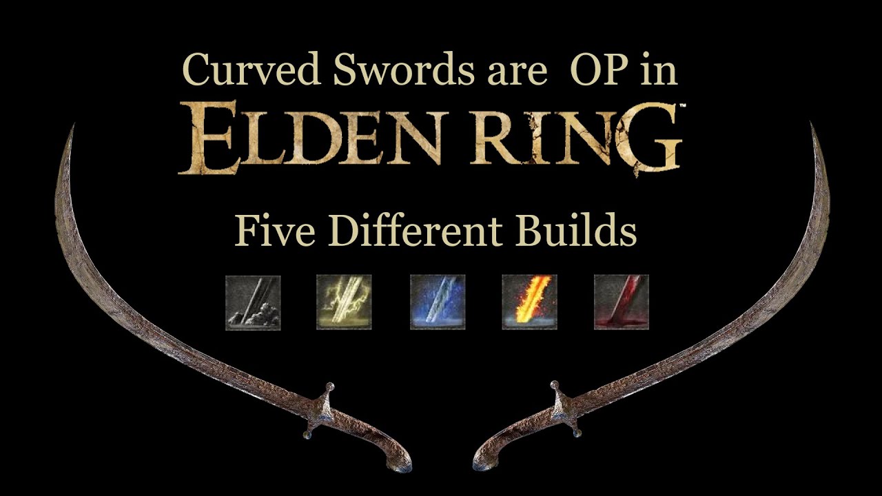 Curved Swords are OP in Elden Ring | 5 Different Builds