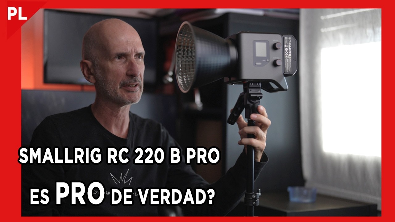 Pruebo el foco SmallRig RC220 PRO en una grabación profesional. Es realmente PRO?