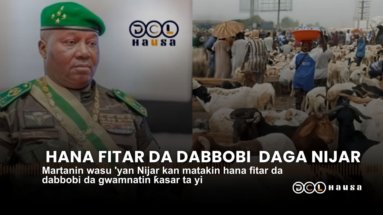 Martanin wasu 'yan Nijar kan matakin hana fitar da dabbobi da gwamnatin ƙasar ta yi