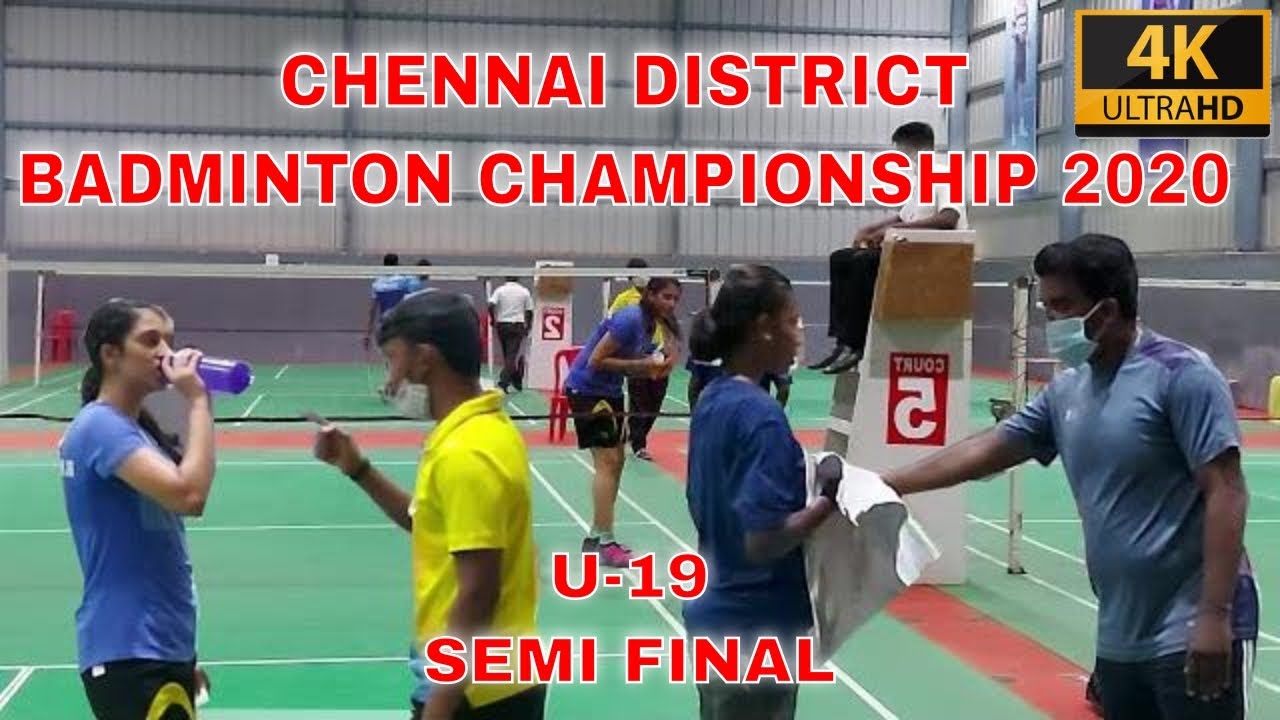 PRAVEENA MARY vs KAREENA KHANNA - U19 GIRLS SINGLES SEMI FINAL - CHENNAI DISTRICT CHAMPIONSHIP 2020