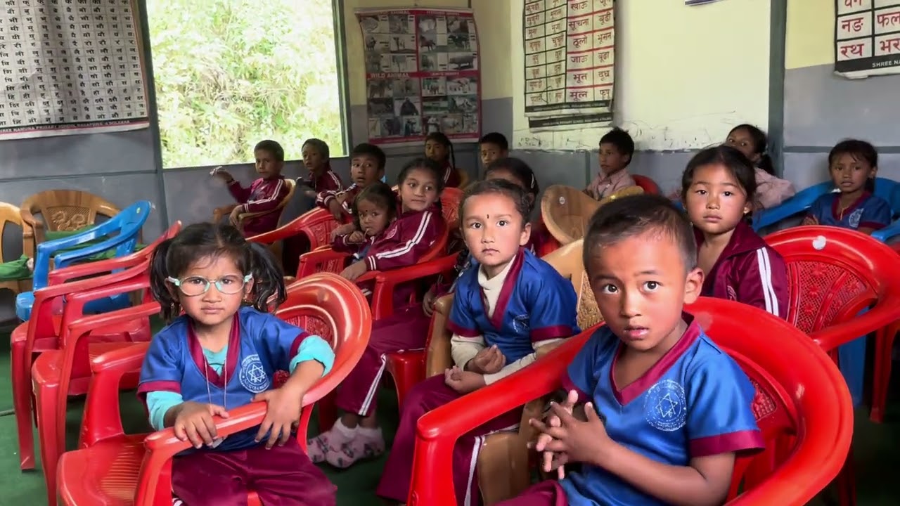 Music for education Donation Program #thenewars #travel #puntaydiaries #nepal #education #charity 