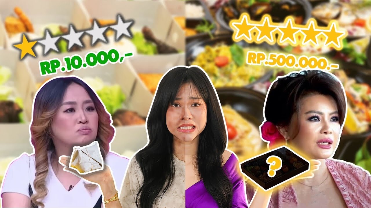 24 JAM MAKAN KATERING MAHAL VS MURAH! 