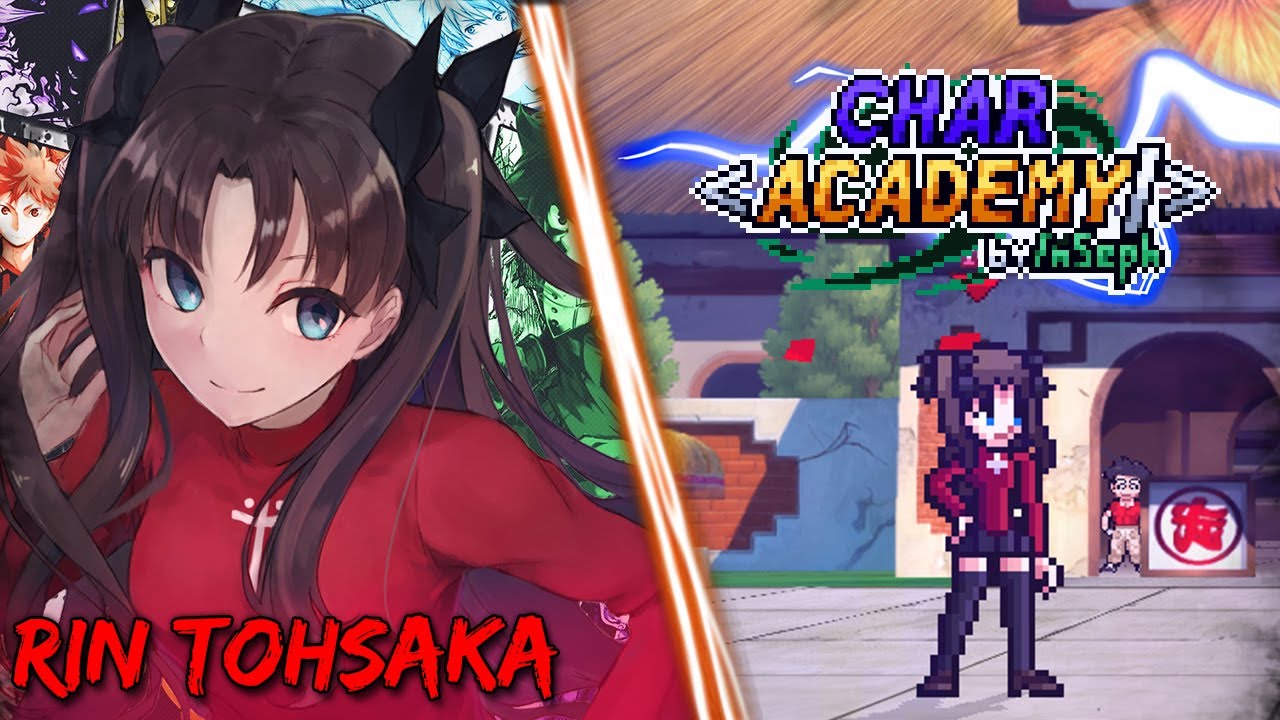 Mugen char Rin Tohsaka | Char Academy by InSeph