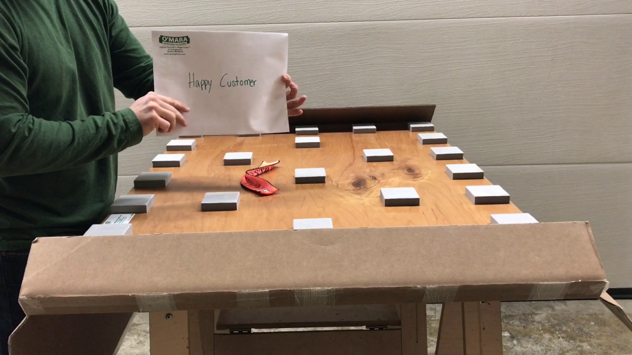 Unboxing, Episode 1: 3' x 4' Maple Tap Board