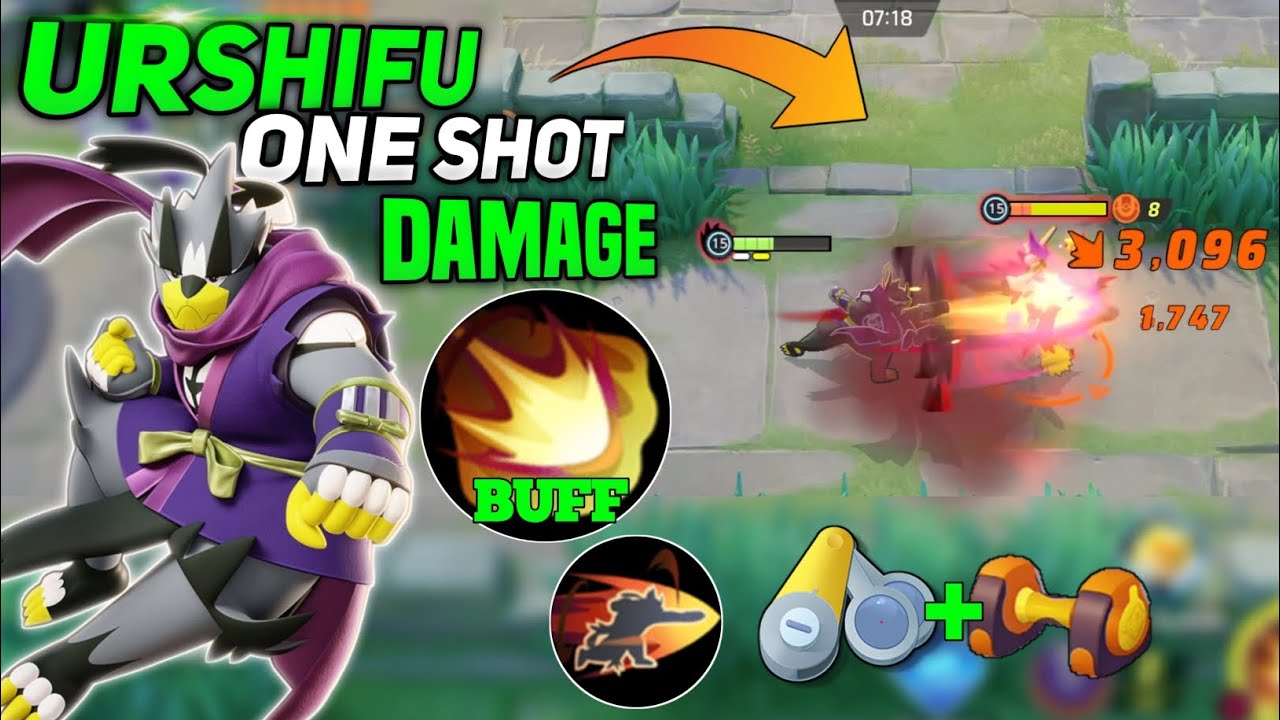 Urshifu One Shot Damage build for Wicked Blow! you'll never find this build again