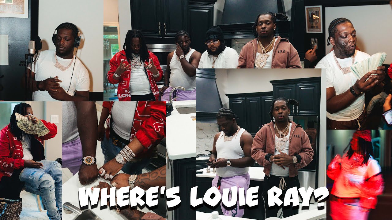 Where's Louie Ray : Atlanta Studio Session with Rio Da Yung OG, RMC Mike, YN Jay, & 3200 Tre (Vlog)