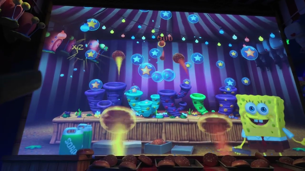 SpongeBob crazy carnival ride at Circus Circus in #lasvegas 