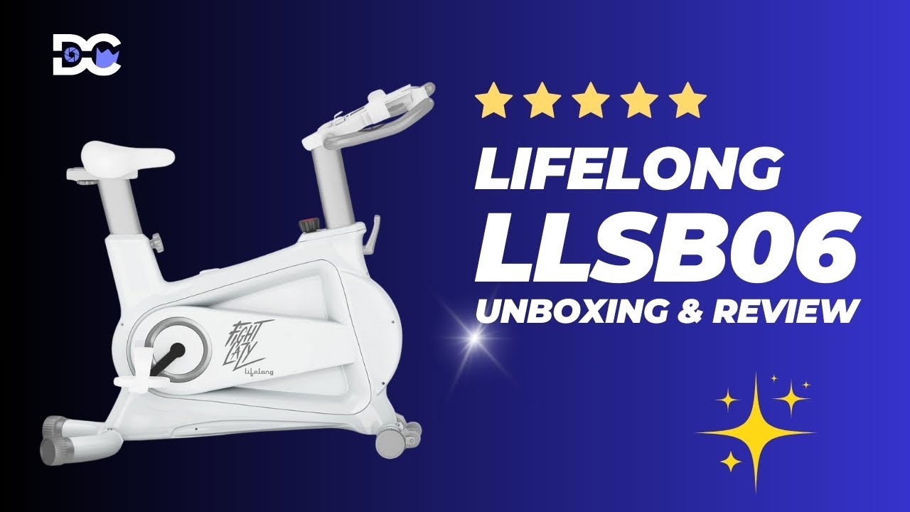 Lifelong LLSB06 Fit Pro Spin Fitness Bike Review | 8Kg Flywheel 🔥🔥