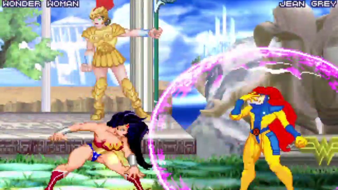 DC vs. Marvel Mugen: Wonder Woman vs. Jean Grey