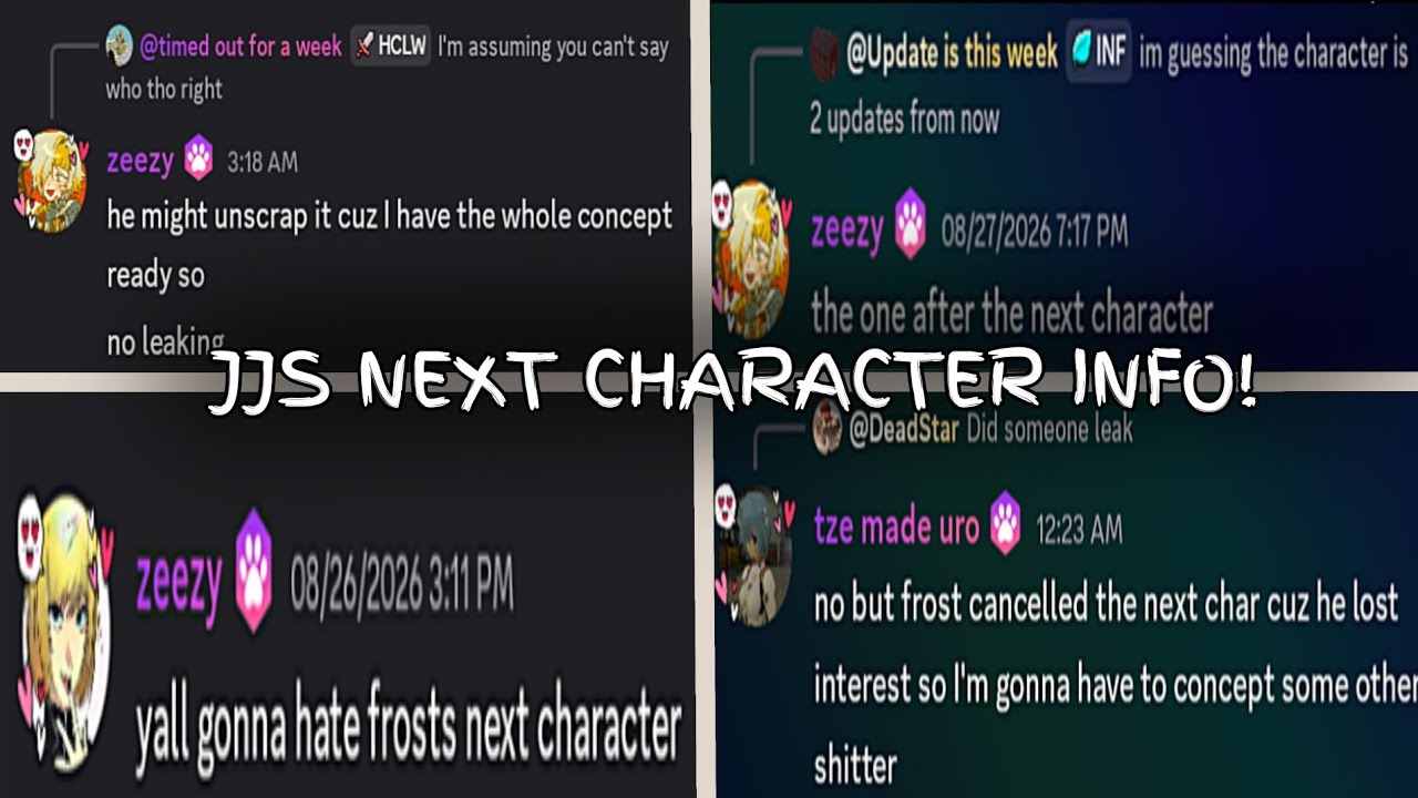 INFO ON THE NEXT CHARACTER IN JUJUTSU SHENANIGANS! (JJS Sneaks)