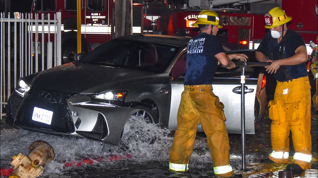 LAFD Task Force 66: Sheared Hydrant