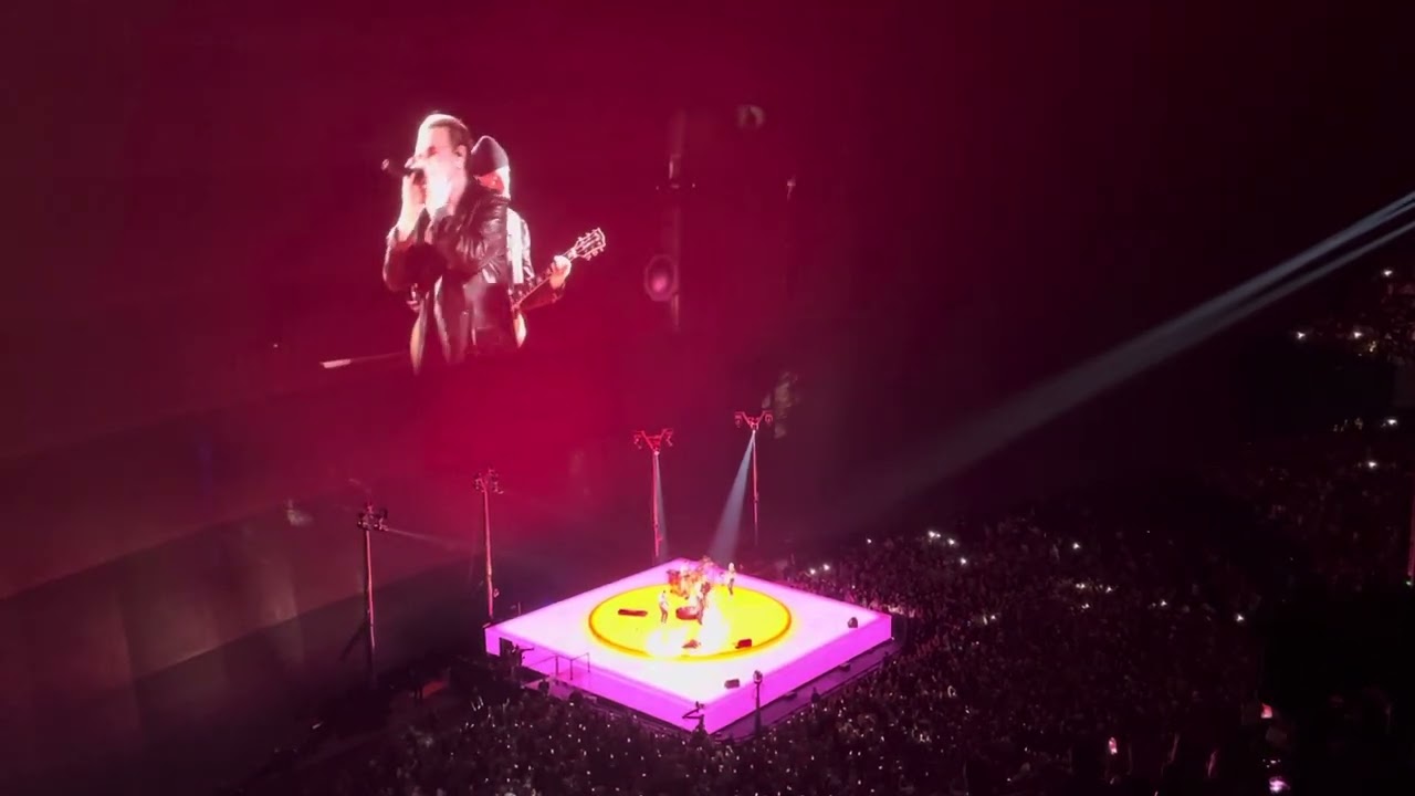 U2 and Lady Gaga All I Want Is You and Shallow Sphere Las Vegas 10/25/2023