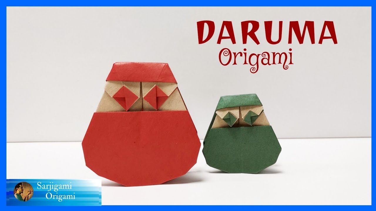 DARUMA ORIGAMI (TUTORIAL) 2022