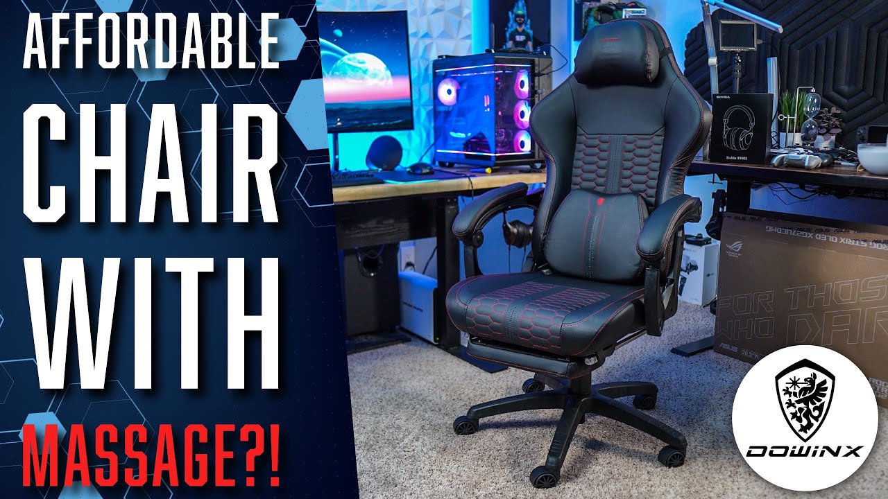Affordable Chair With 360 Degree Footrest & Massage?! | Dowinx 66D89D Luxury Series Review
