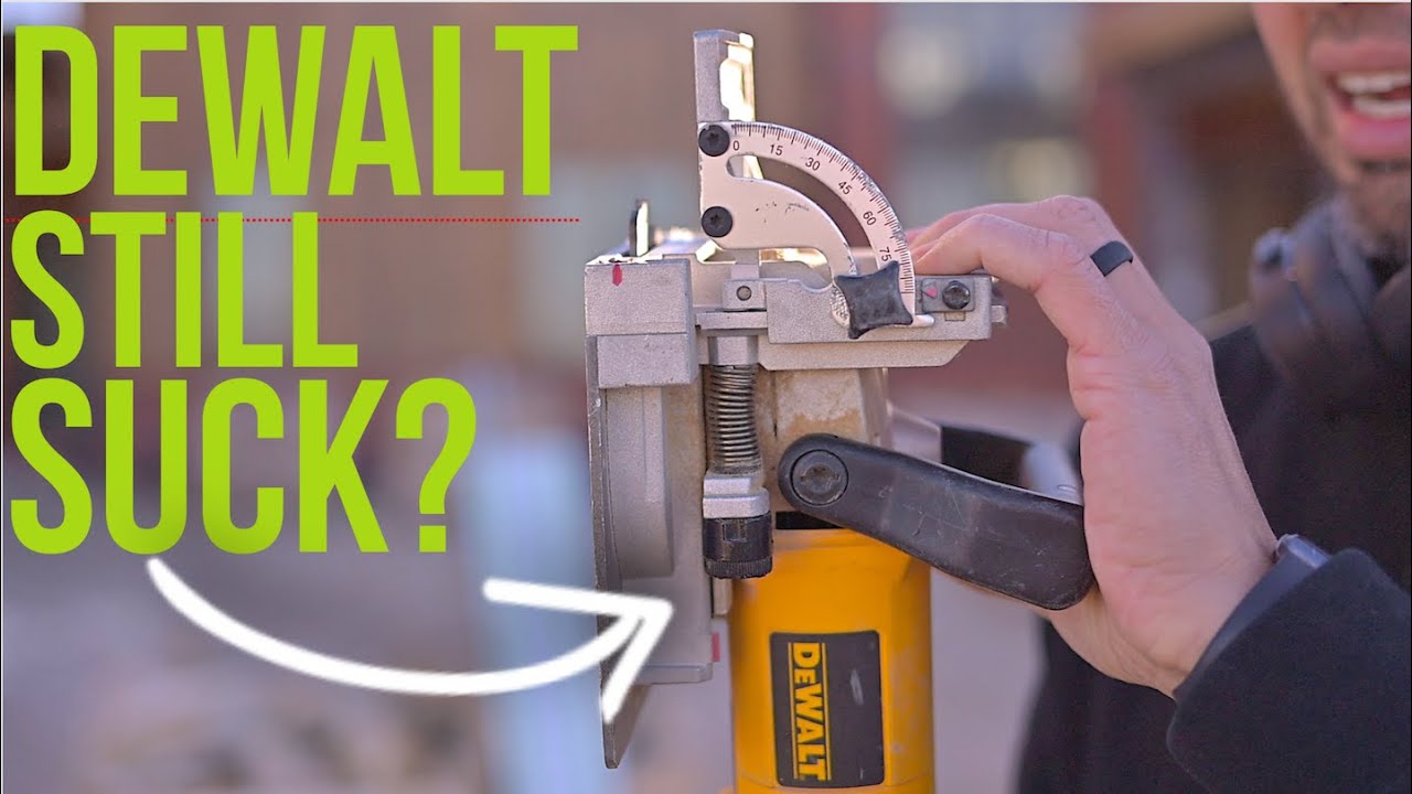 We found a new use for this OLD DeWALT TOOL!