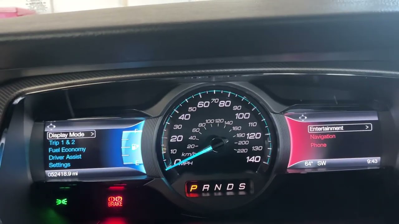 Taurus SHO interior features.