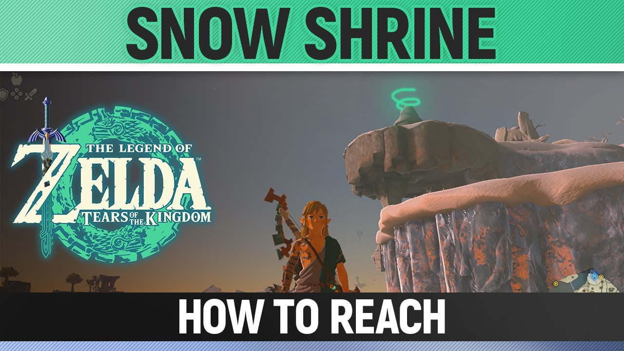 Zelda: Tears of the Kingdom - How to Reach the Snow Shrine - Great Sky Island