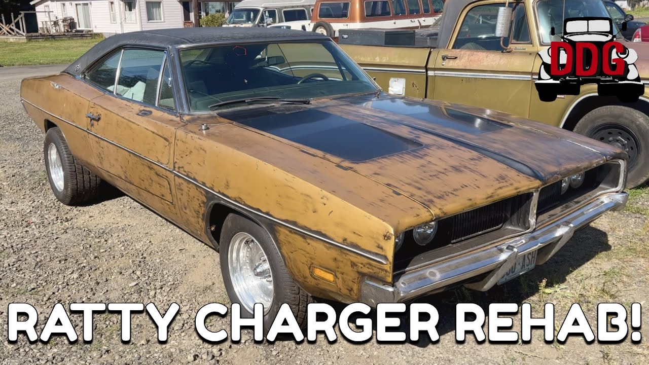 Что не так с этим потрёпанным Dodge Charger 1969 года? Возрождение легенды с двигателем Magnum St...