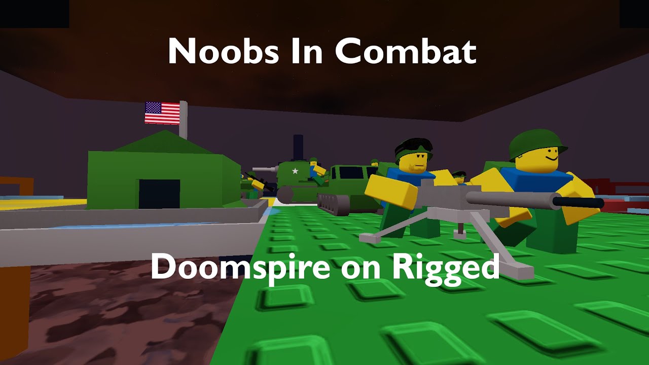 How to beat Doomspire solo on Rigged (Noobs In Combat, Roblox)