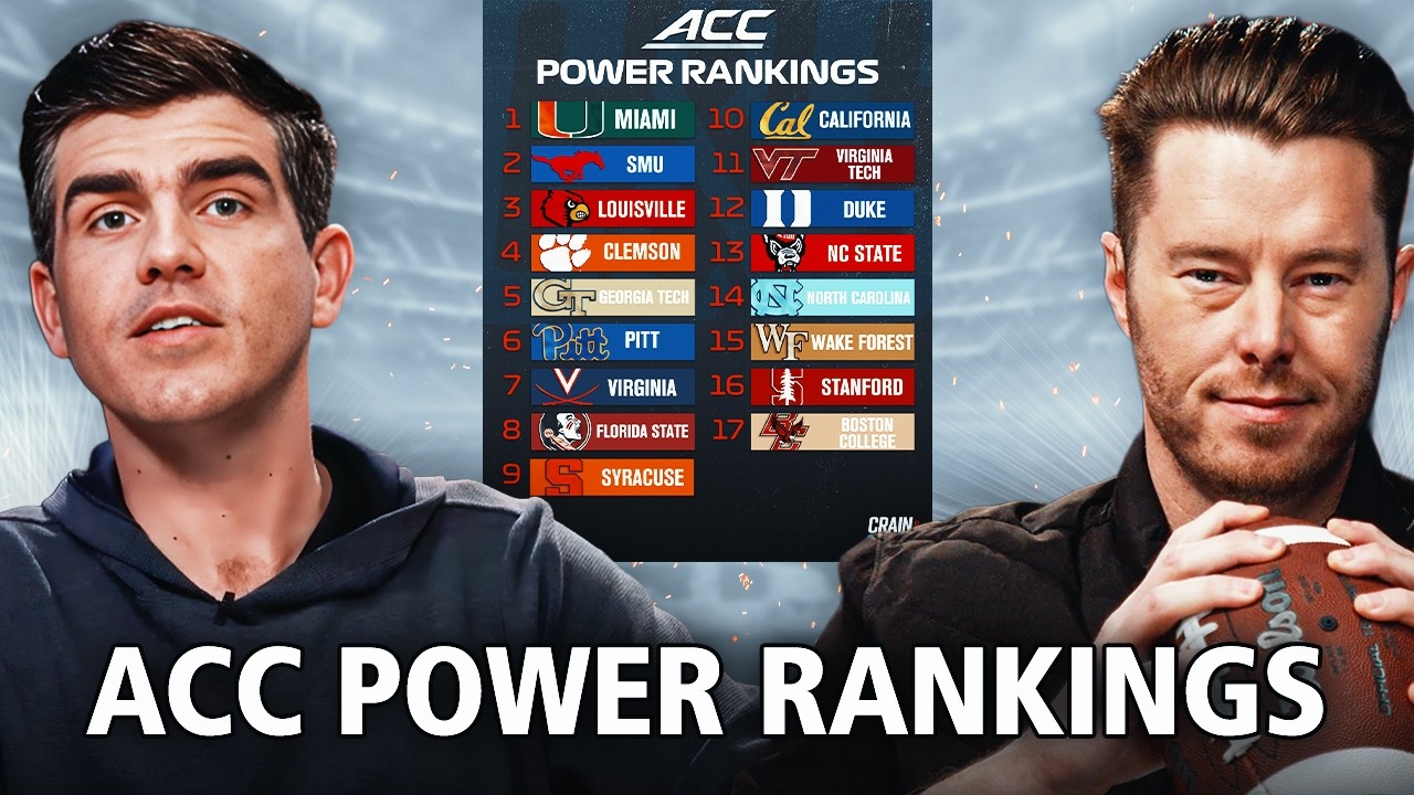 2026 Preseason ACC Football Power Rankings | Who Can Win The ACC?
