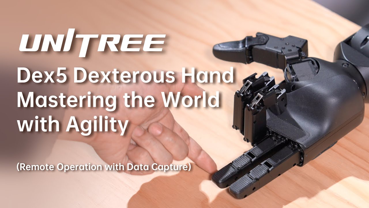Unitree Release | Unitree Dex5 Dexterous Hand - Mastering the World with Agility
