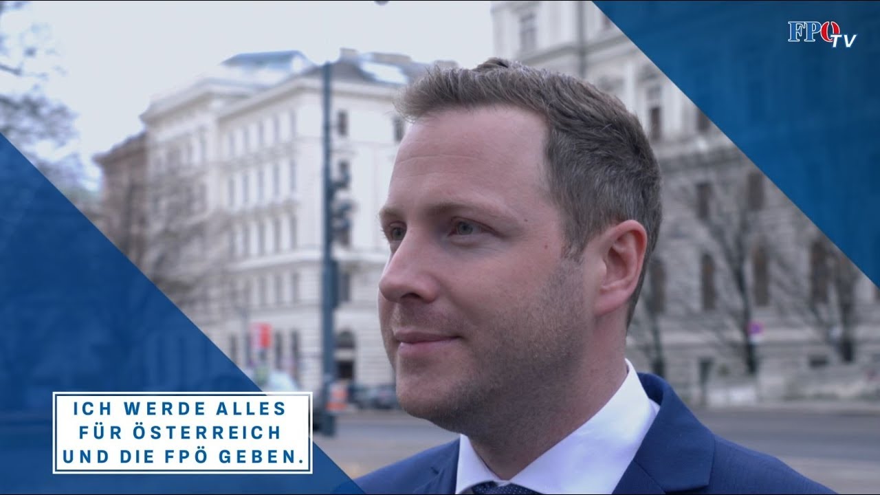 Michael Schnedlitz: Der neue FP&Ouml;-Generalsekret&auml;r stellt sich vor!