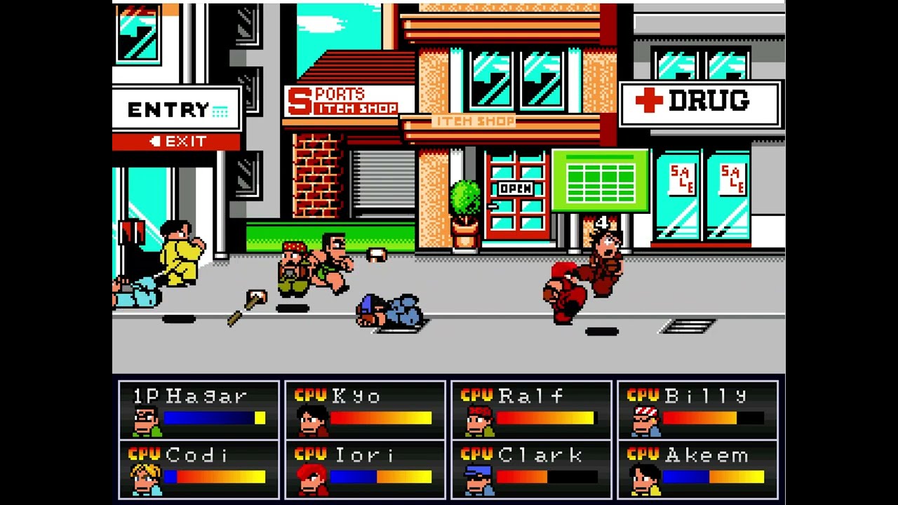 NKD Crossover Favorite Heroes　熱っ血格闘伝説クロスオーバーフェイバリットヒーローズ　PCGAME KUNIO　CLONE　熱っ血格闘伝説　PATCHED