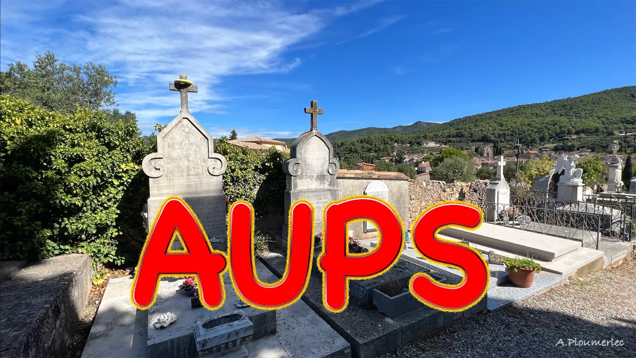 AUPS      LE CIMETIERE