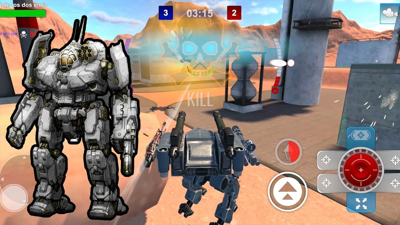 Mech Wars | Gameplay sin comentar de +20 minutos!!