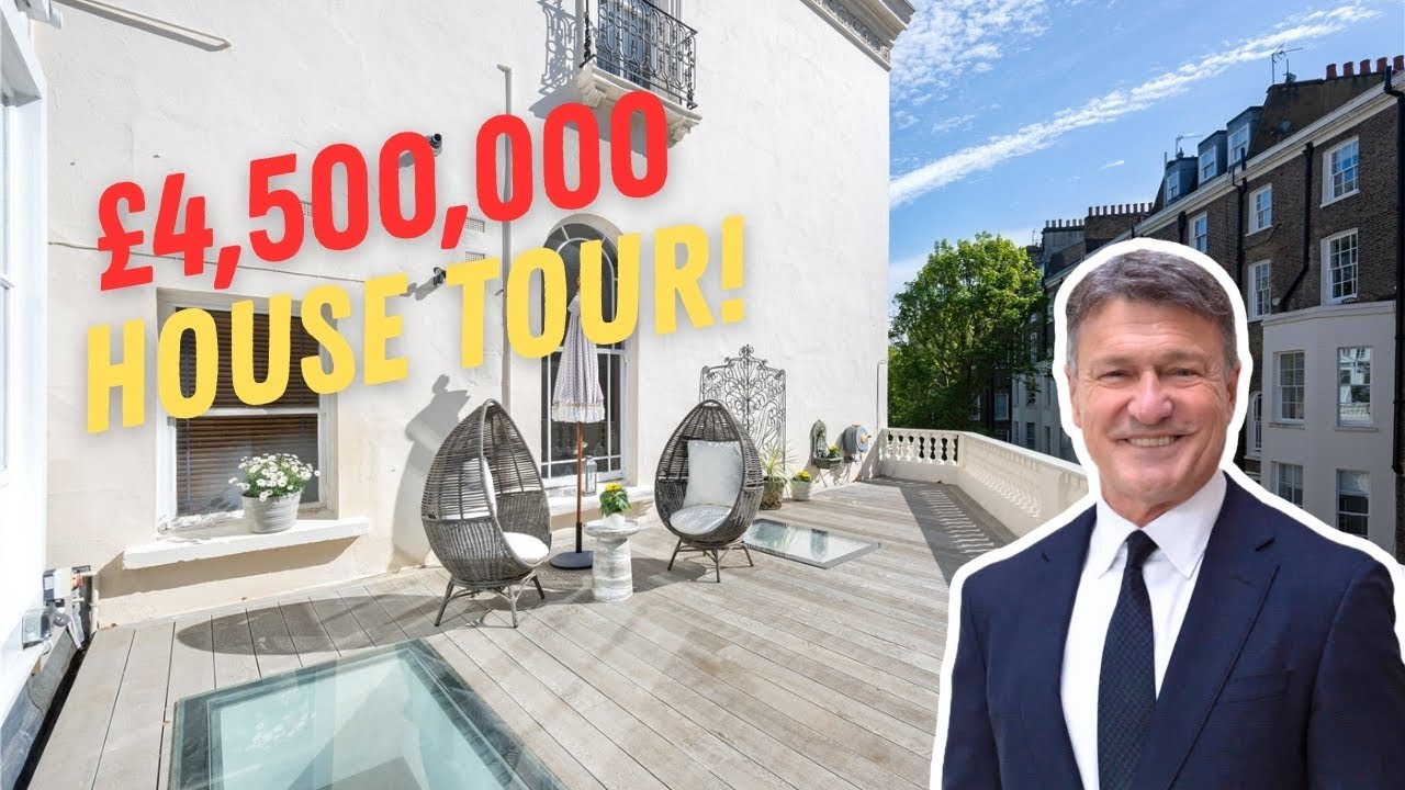 Inside a stunning £4.5 Million Pound Home in Little Venice, London!