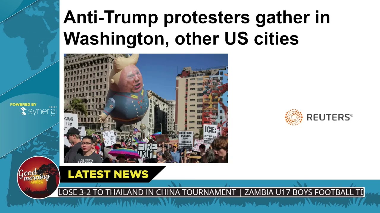 🌍 Global Protests Against Trump Policies Anti-Trump protests erupted across the US and in global