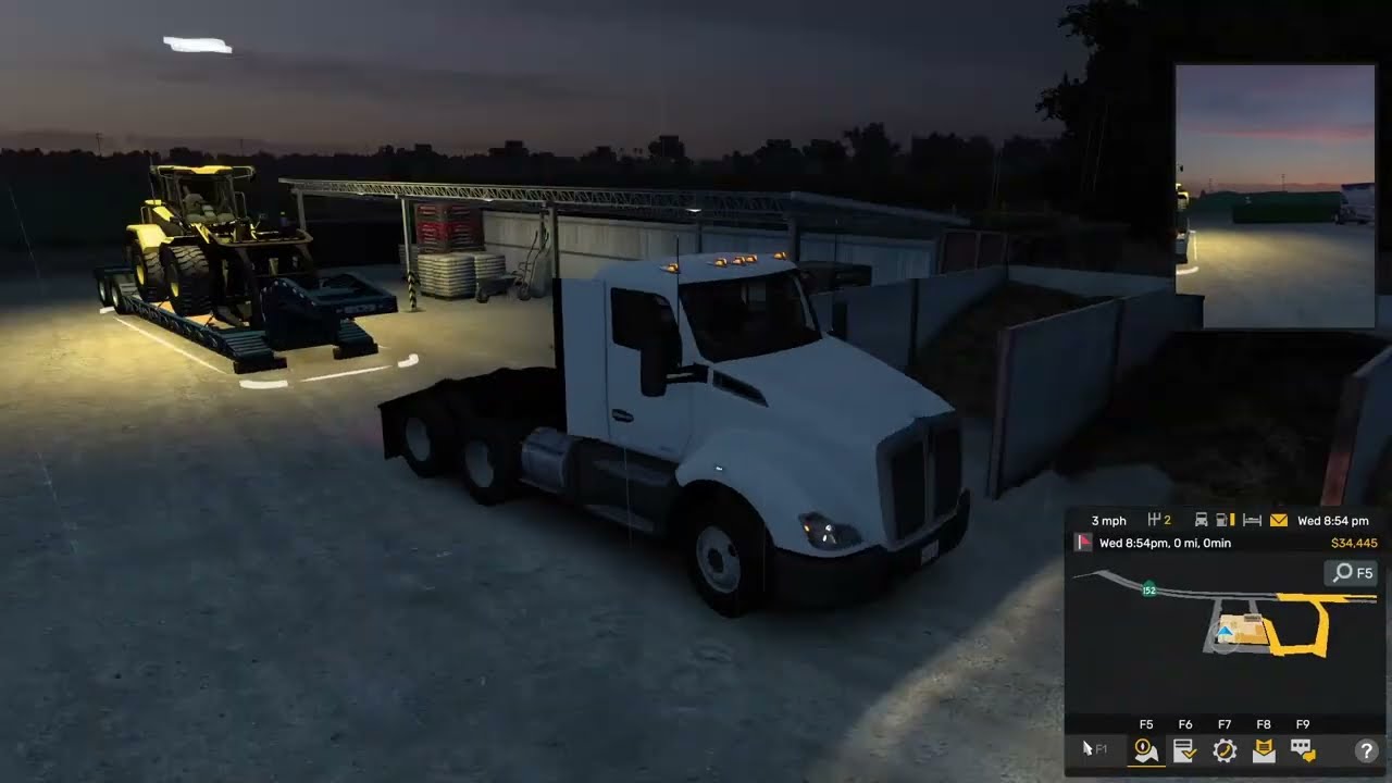 American Truck Simulator Ep5 - Truck parking goes wrong