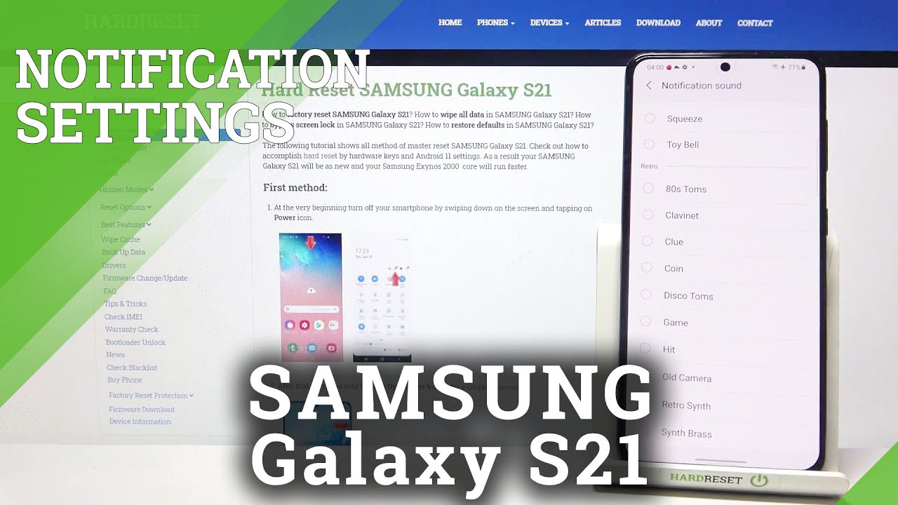 All Notification Sounds Samsung Galaxy S21
