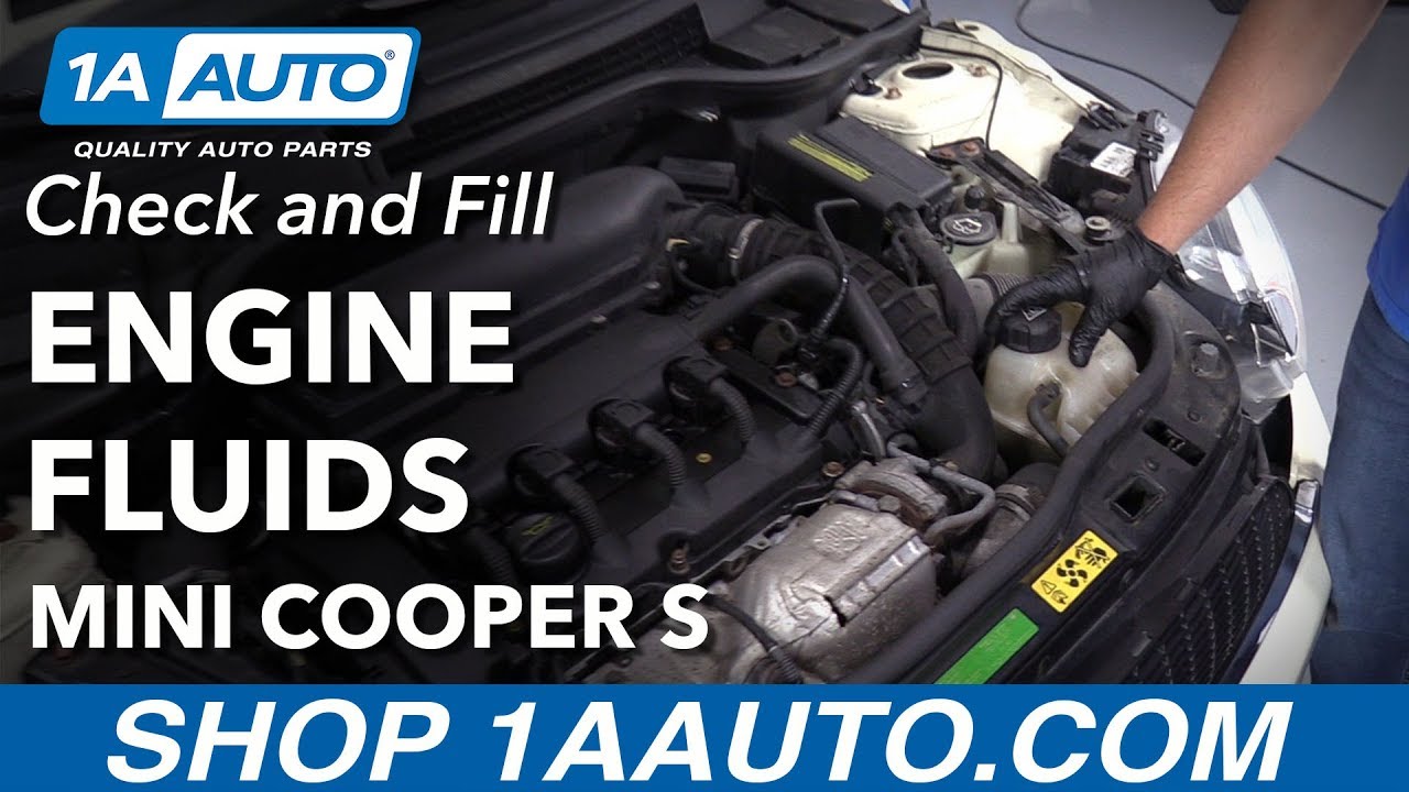 How to Check and Fill Fluids 07-13 Mini Cooper S