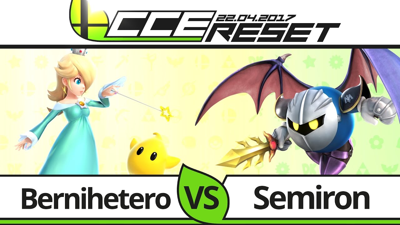 CCE RESET WR2 - Bernihetero (Rosalina) vs Semiron (Meta Knight) - Smash 4