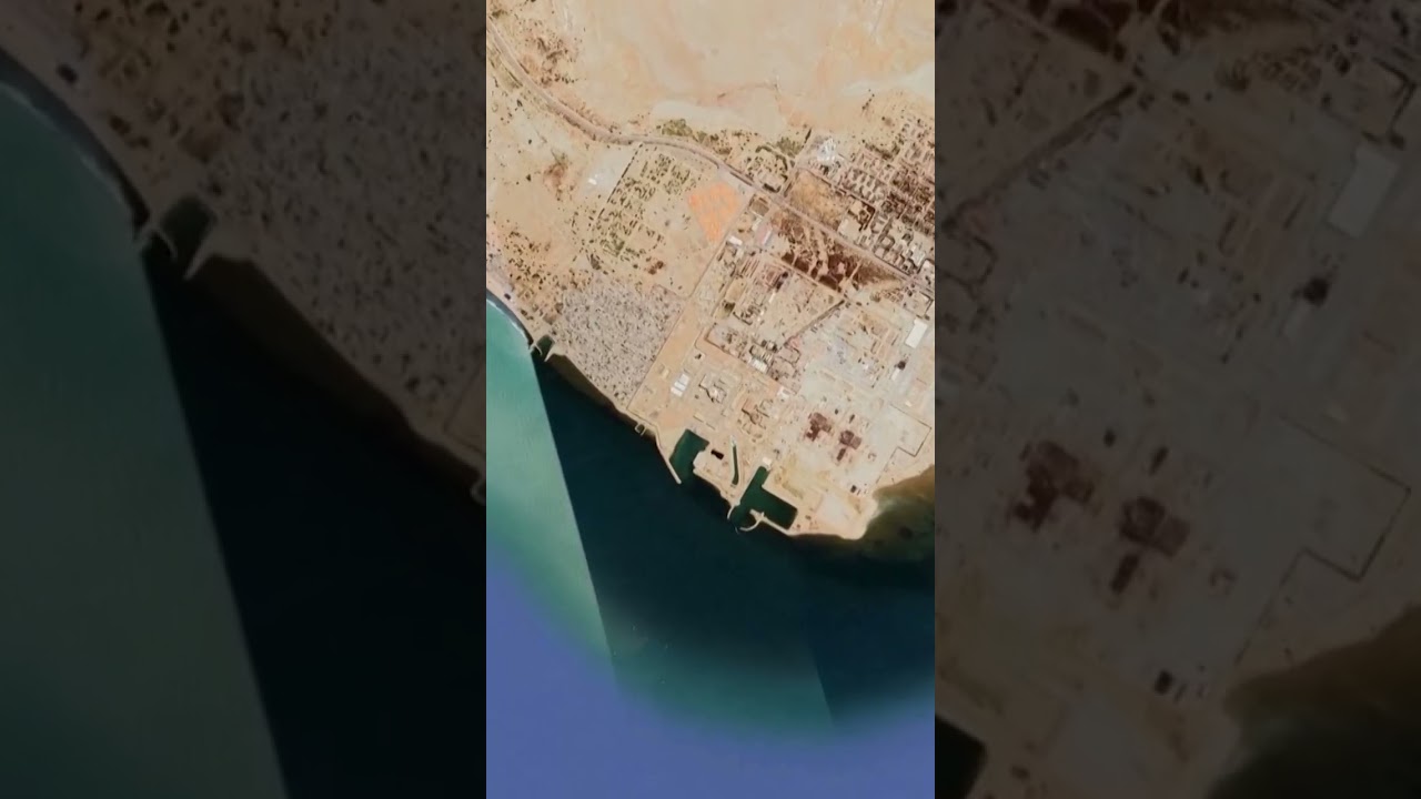 Animation of Iran power plants Trump threatens to destroy #shorts
