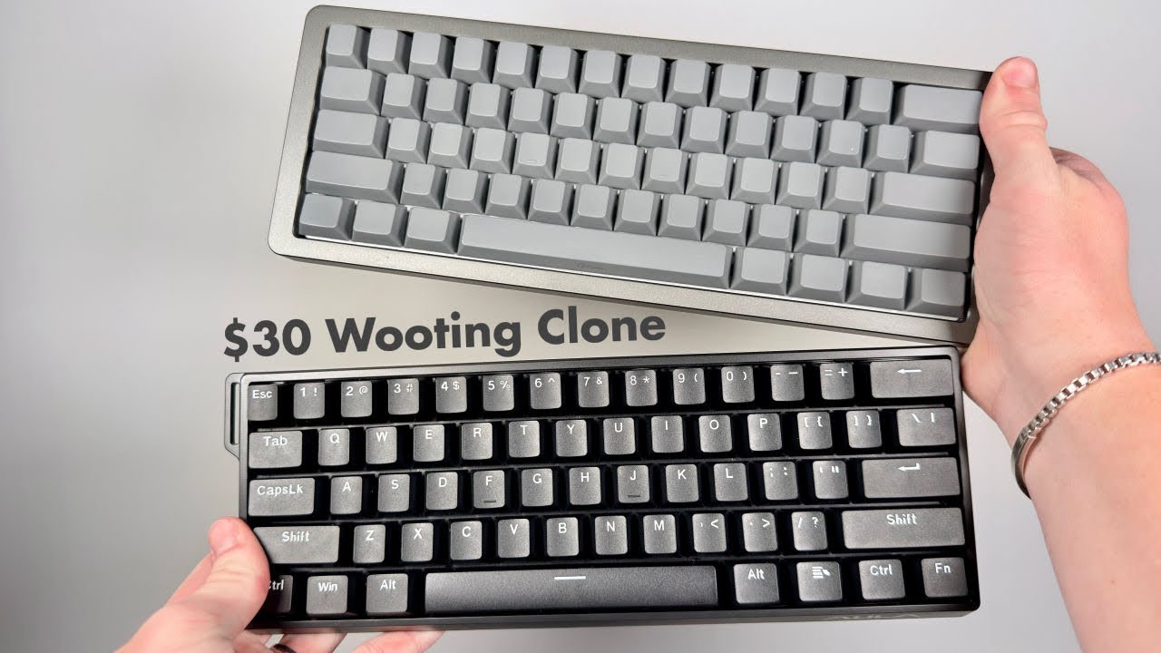 The $30 Wooting Killer — AULA WIN60 HE vs Wooting 60HE