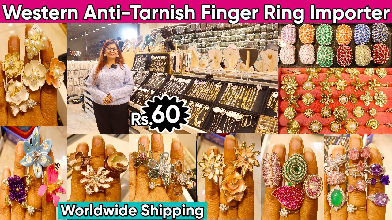 Exclusive Imported Korean Anti-Tarnish & Xuping Finger Rings Collection 2026 | Celebrity Designs
