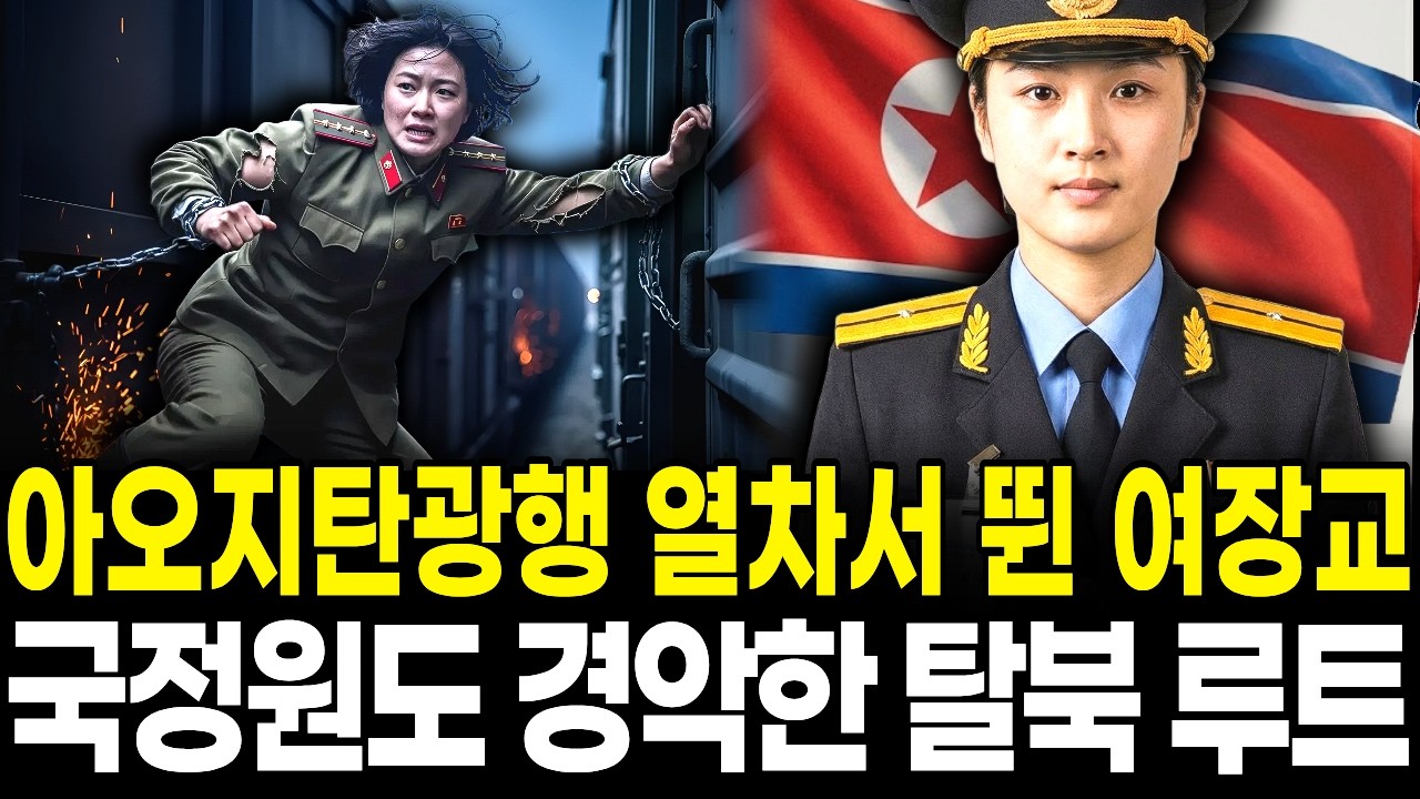 평양 엘리트 여군 장교가 쇠사슬 묶인 채 아오지행 열차에서 뛰어내린 이유ㅣ탈북감동사연
