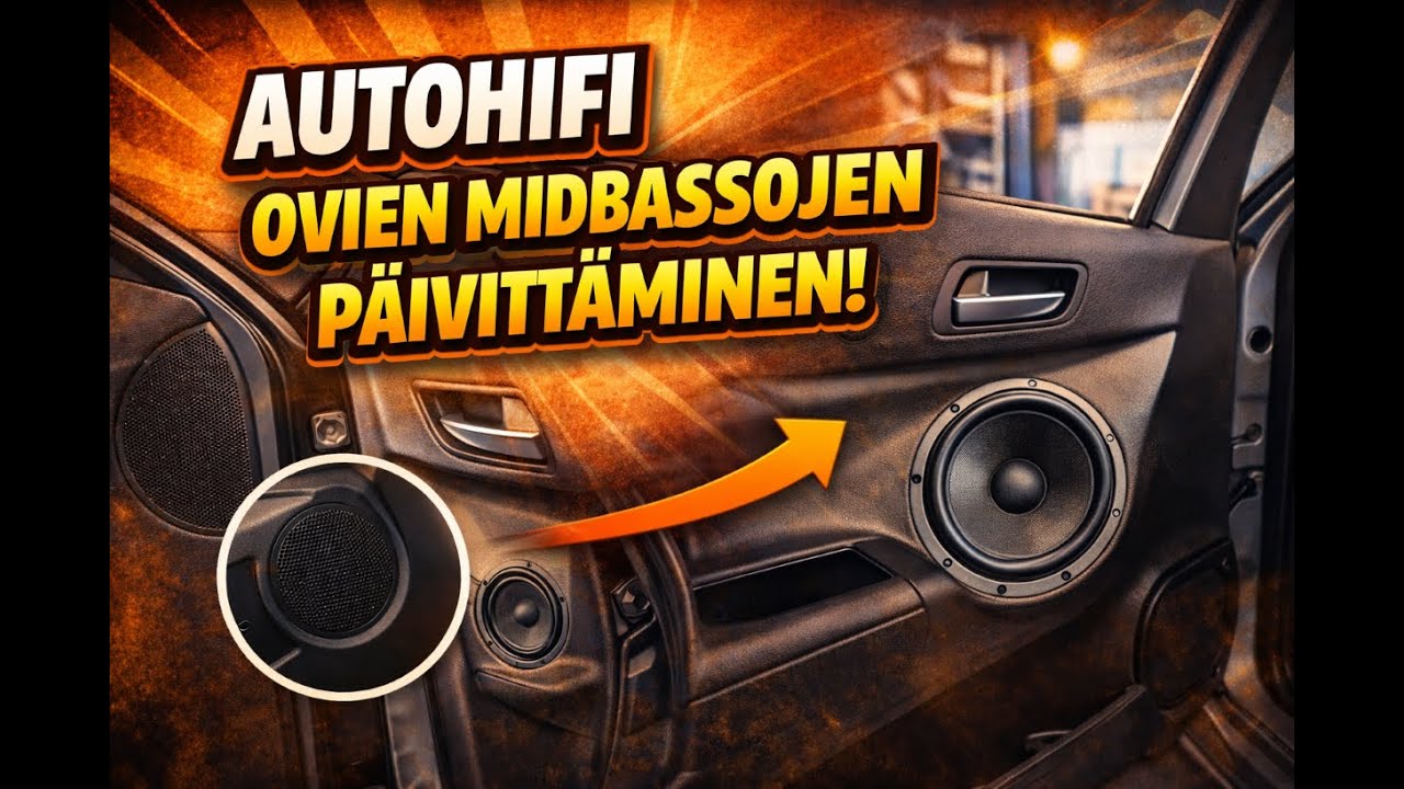 Autohifi osa 6: Midbassojen p&auml;ivitys