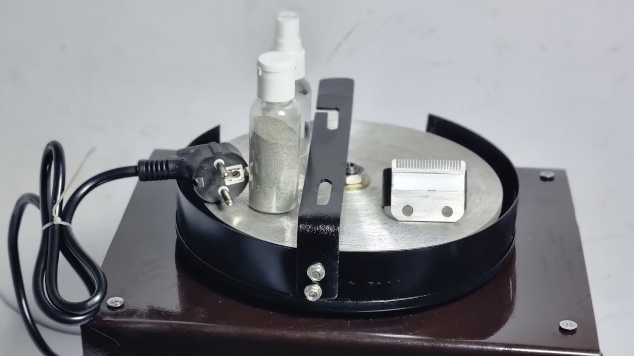 Clipper Blades Sharpening Machine (Tutorial)