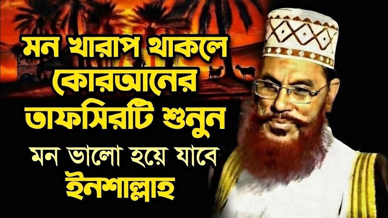 মন খারাপ থাকলে কোরআনের তাফসিরটি একবার শুনুন | হৃদয়ে শান্তি আসবেই 😔🤲 | নতুন ওয়াজ ২০২৫