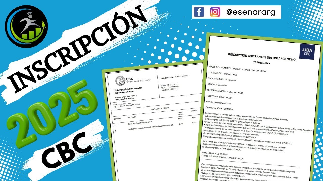 ✅Como Inscribirse al CBC Segundo Cuatrimestre 2025 Extranjeros sin DNI Argentino. ¡Fácil y Rápido!