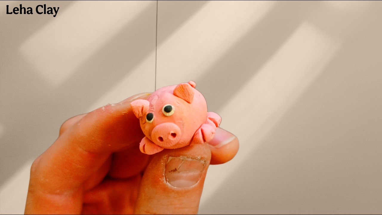 Plasticine Pig / How to Make a Plasticine Pig / Plasticine Pig