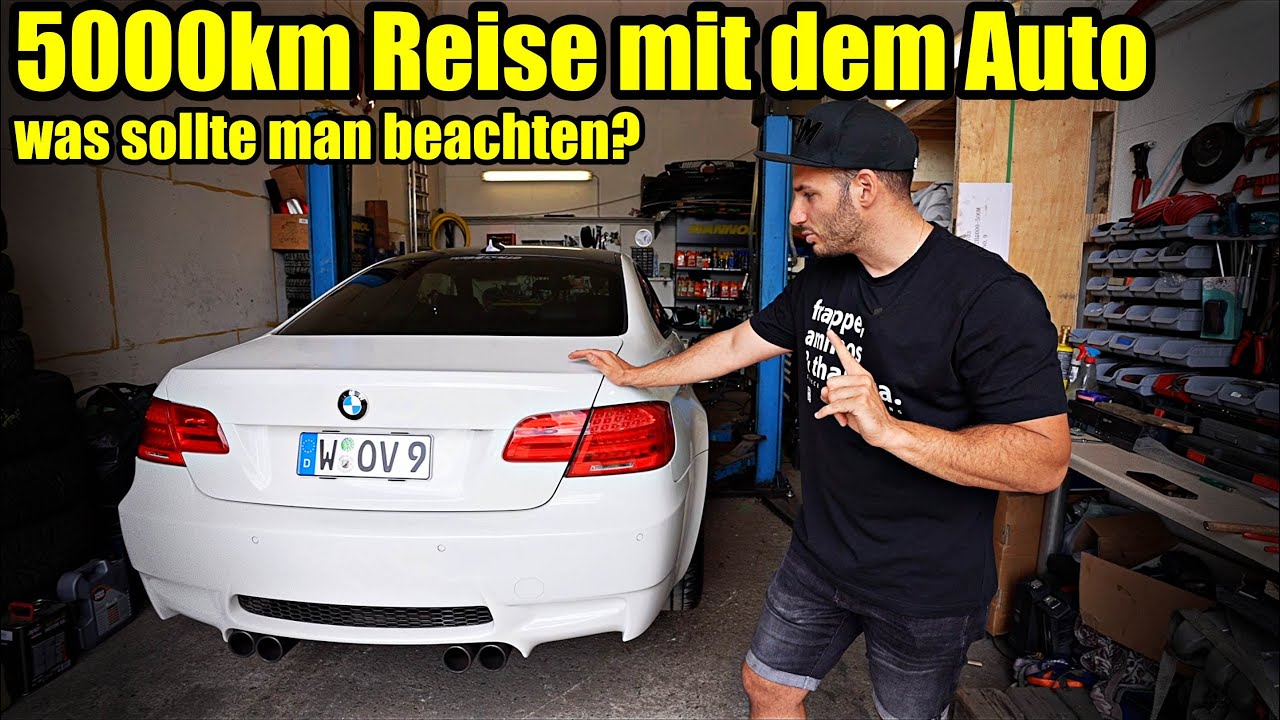Vorbereitungen für 5000km Roadtrip im BMW M3 & Autohandel Update - mit den Nerven am Ende?