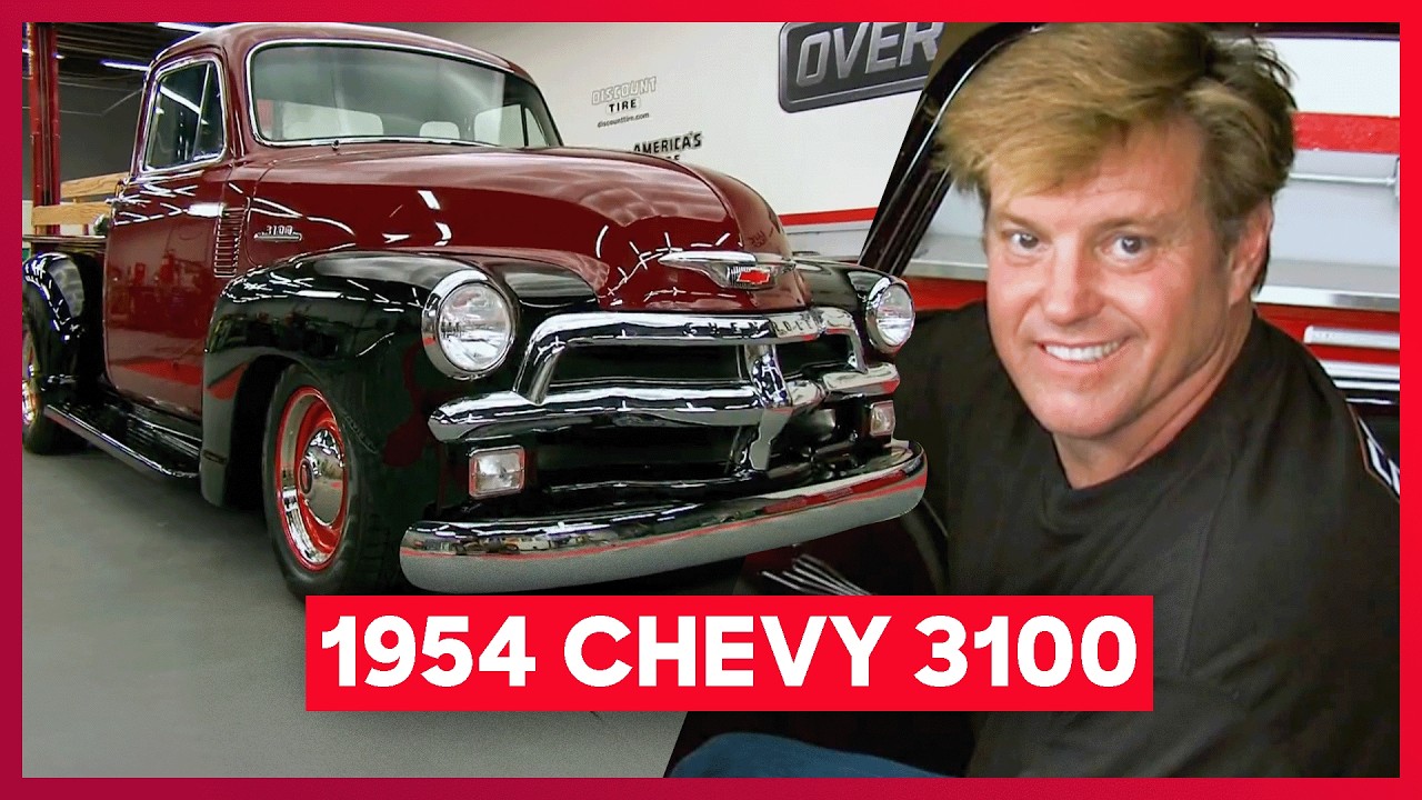 50-летний Chevrolet 3100 1954 года выпуска, доставшийся в наследство, получил обновление для учит...