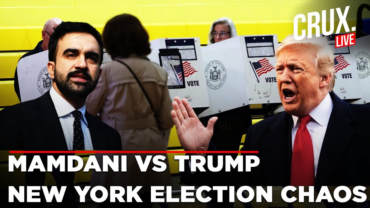NYC Mayor Election LIVE | Mamdani vs Trump EXPLODES | Zohran Slams President's Funding Threat