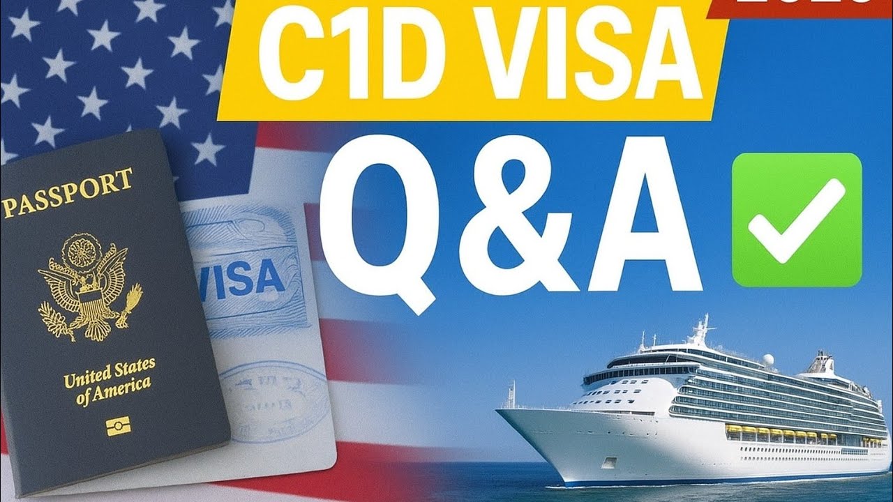 C1D Visa Interview 2025 | Most Asked Questions & Answers+Helpful Tips 